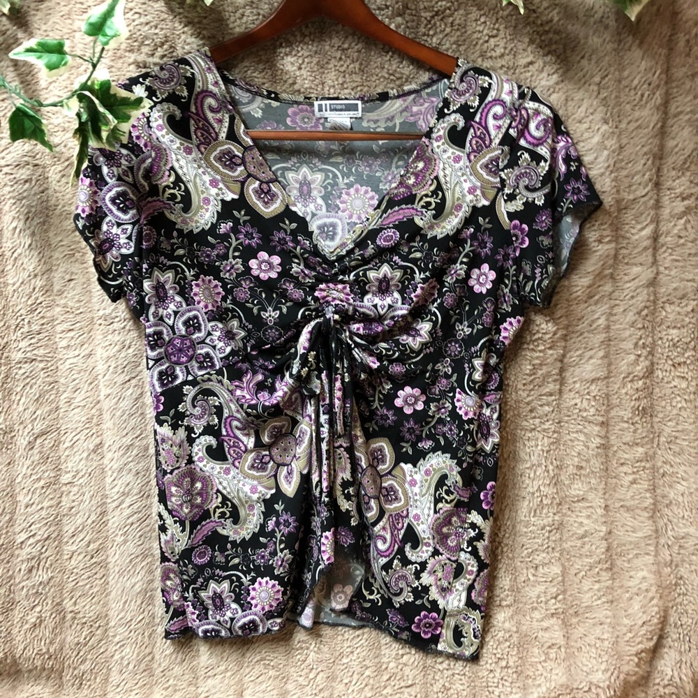 🔴 Open-front Blouse 🌺
